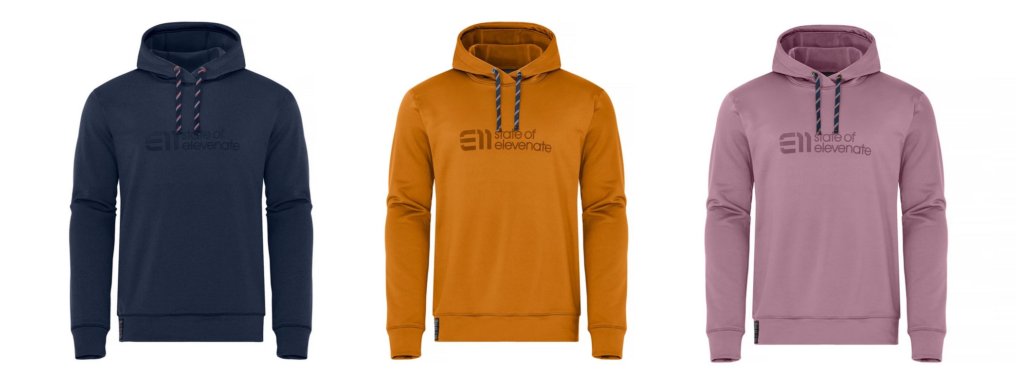 Elevenate LOGO HOOD - Kapuzenpulli Unisex