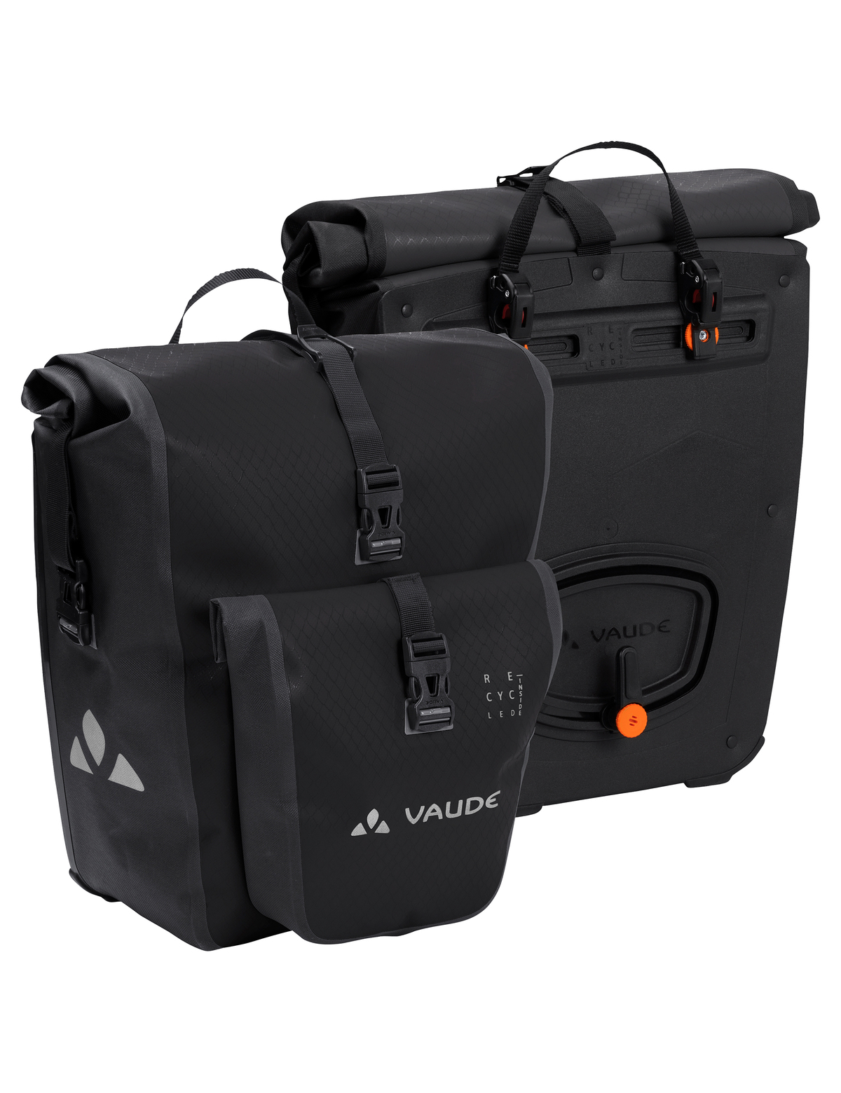 VAUDE Aqua Back Plus (rec) - Hinterradtaschen zum Radfahren - 1 Paar