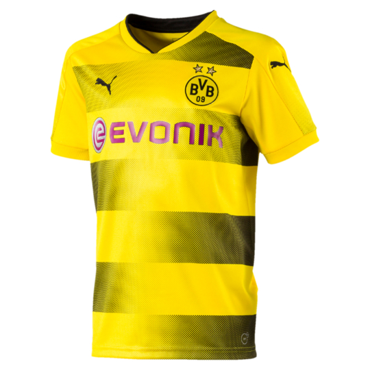 Puma BVB Borussia Dortmund Kinder/Herren Home Trikot 2017/2018 with Sponsor Logo