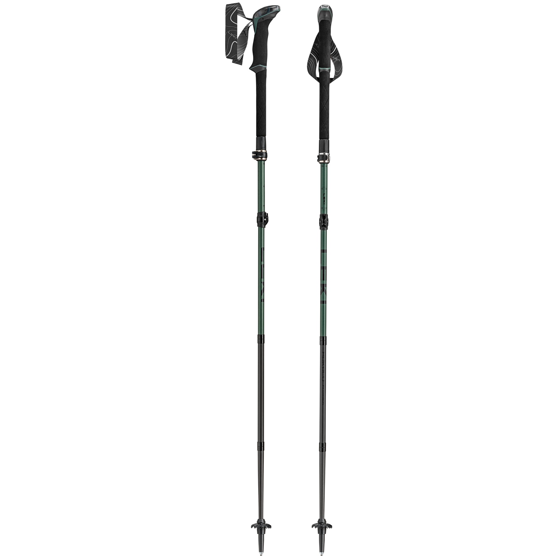 Leki MAKALU FX CARBON - verstellbare Trekkingstöcke