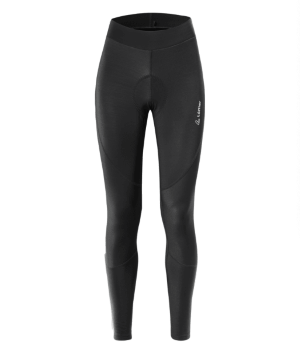 Löffler W Bike Tights Thermo Elastic – Warme Damen-Radhose für Herbst & Winter 