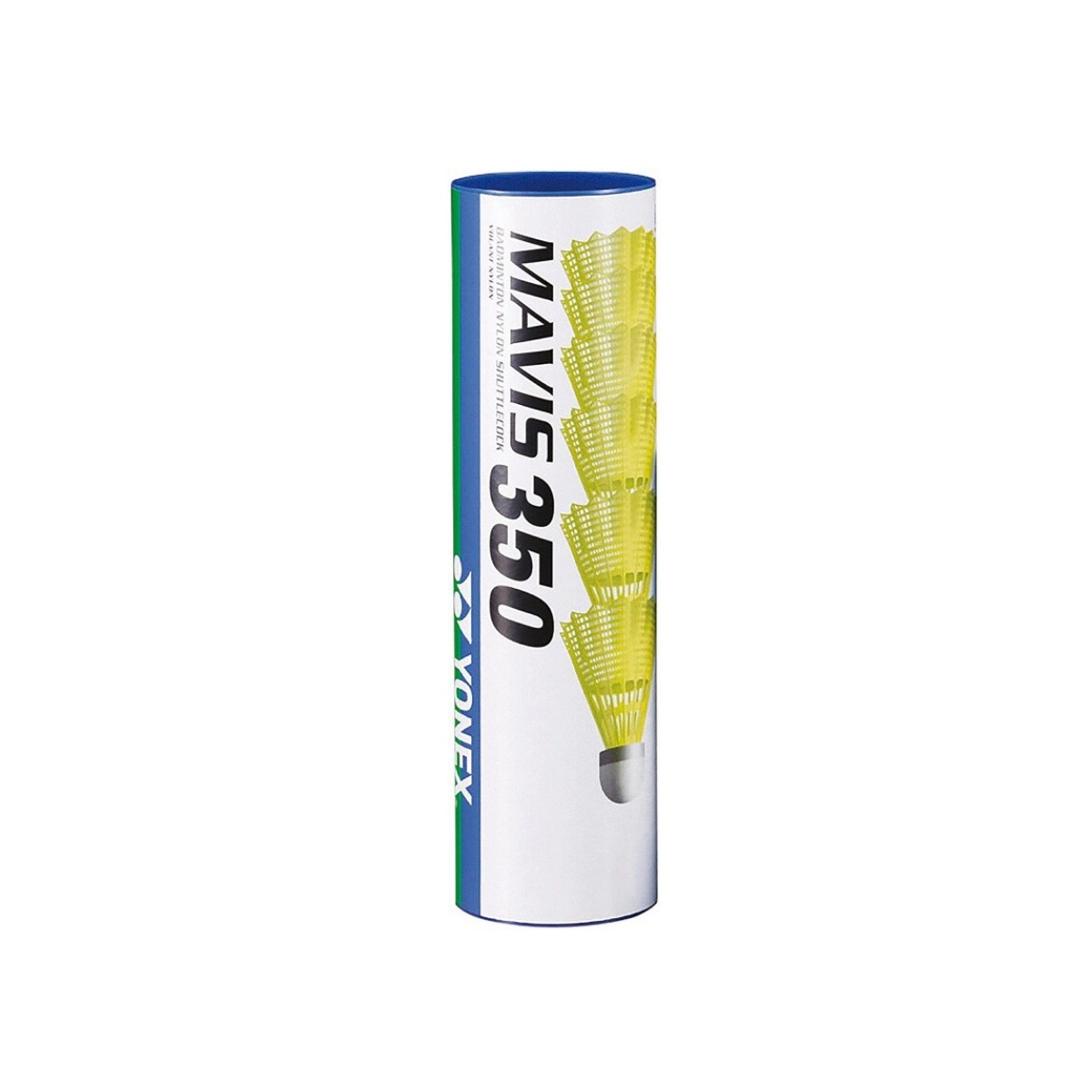 YONEX Mavis 350 - Federbälle (gelb) - 6 Stk.
