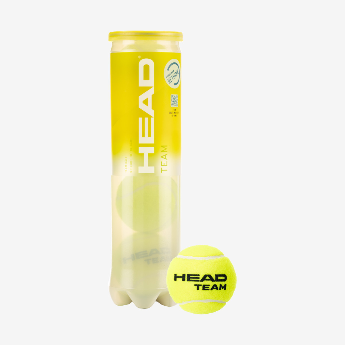 HEAD TEAM - Tennisbälle, 4er-Dose