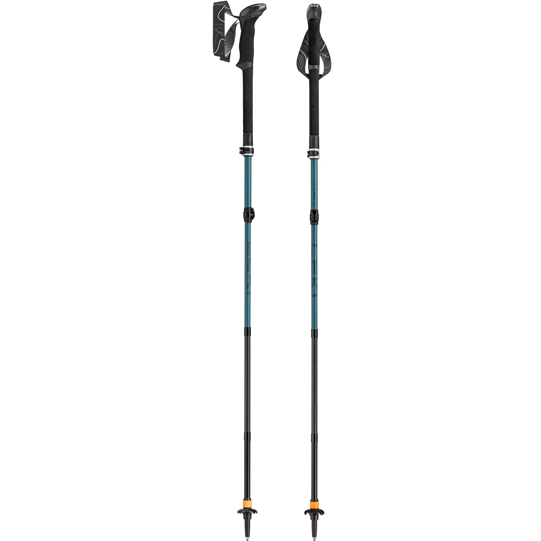 Leki MAKALU FX CARBON AS - Antishock - verstellbare Trekkingstöcke