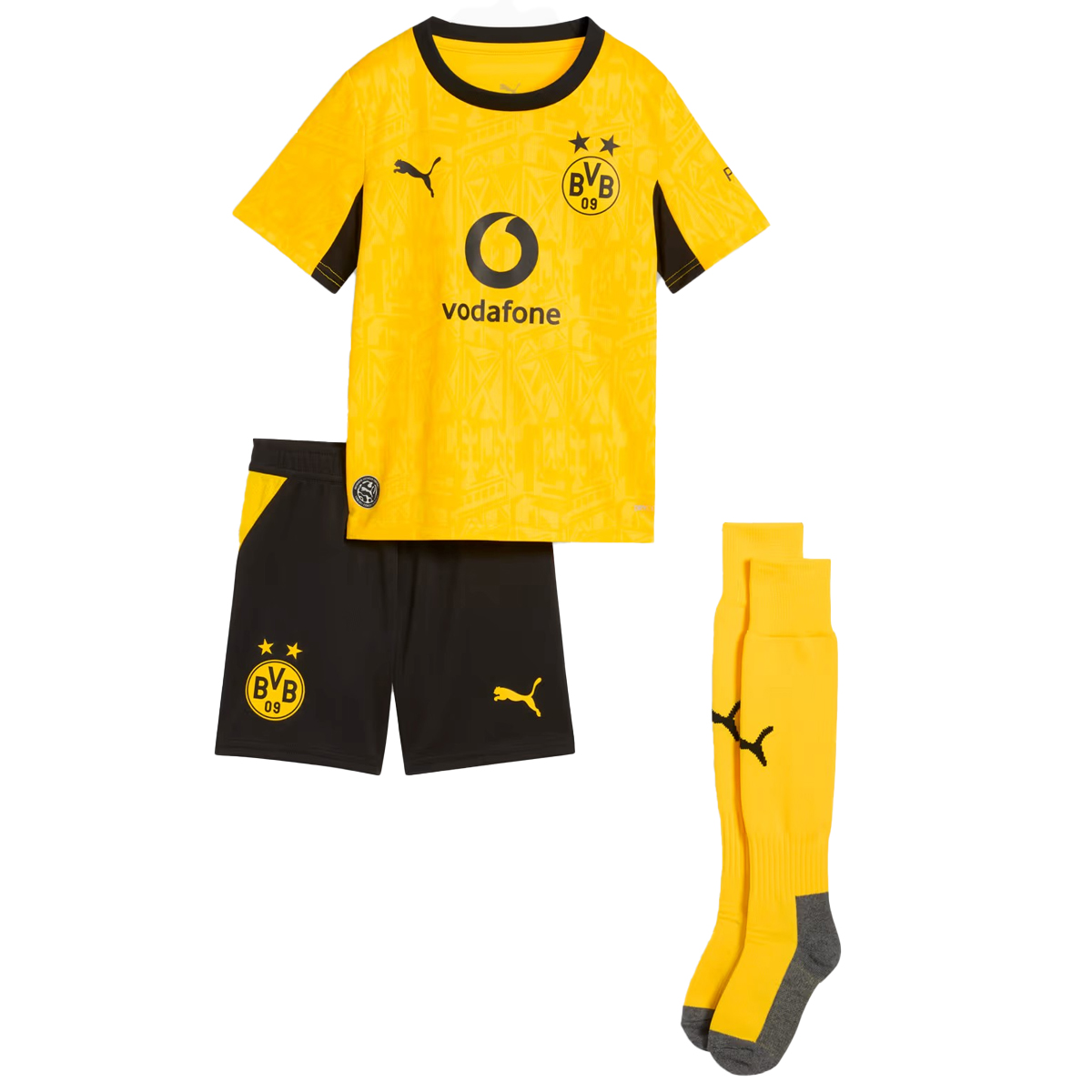 Puma BVB Borussia Dortmund Mini-Kit 26/27 - Heimtrikot-Set für Kinder