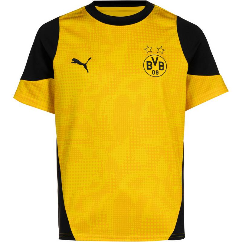 PUMA BVB Borussia Dortmund Kinder-Fanshirt – Faster Yellow/Black